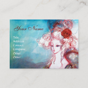 MADAME POMPADOUR Beauty,Salon,Spa ,Makeup Artist Business Card