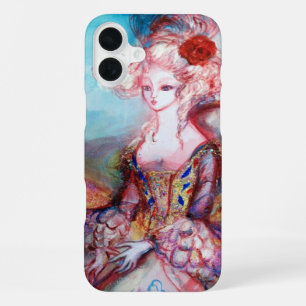 MADAME POMPADOUR ,Elegant Beauty Fashion iPhone 16 Plus Case