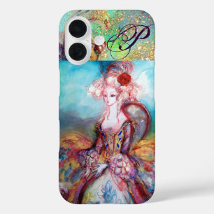 MADAME POMPADOUR , ELEGANT BEAUTY FASHION MONOGRAM iPhone 16 CASE