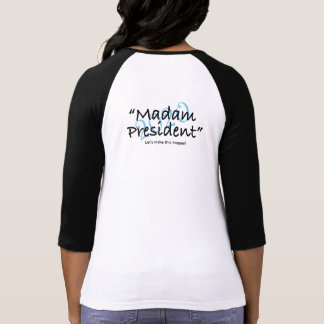 Madame President 2020 Black/White T-shirt