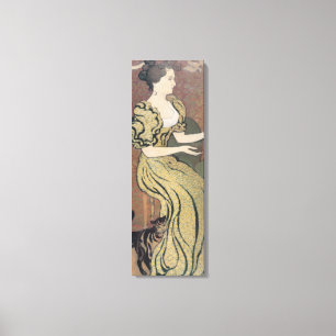 Madame Ranson and Her Cat, c.1892 Canvas Print