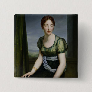 Madame Regnault de Saint-Jean d'Angely 15 Cm Square Badge
