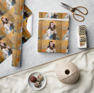 Madame Rimsky in Gold Wrapping Paper
