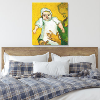 Madame Roulin and Her Baby Canvas Print