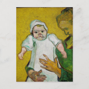Madame Roulin with Baby by Vincent Van Gogh Postcard