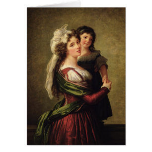 Madame Rousseau and her Daughter, 1789