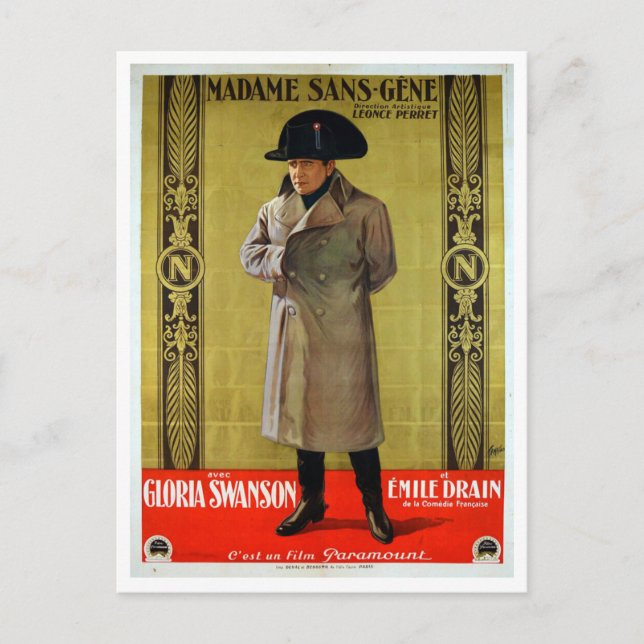 Madame Sans-Gêne (film, 1925) Postcard (Front)
