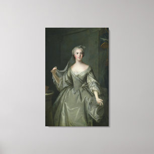 Madame Sophie de France as a Vestal Virgin Canvas Print