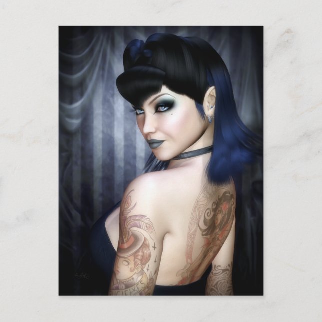 Madame Sophie Vampire Queen Postcard (Front)