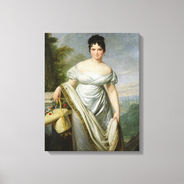 Madame Tallien Canvas Print (Front)
