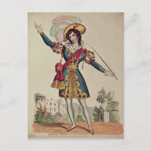 Madame Vestris Postcard (Front)