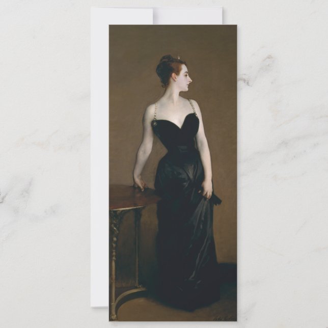 Madame X by John Singer Sargent (Front)