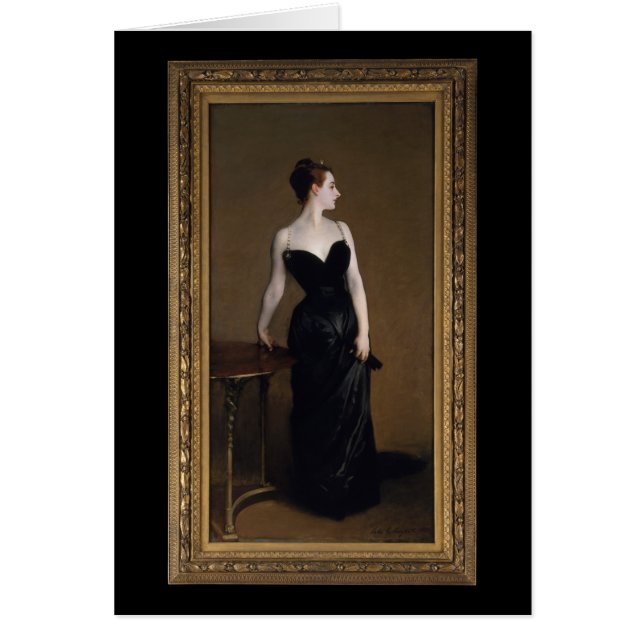 Madame X by John Singer Sargent (Front)