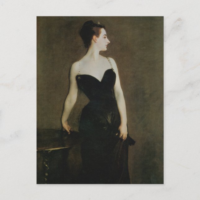 Madame X by John Singer Sargent Postcard (Front)