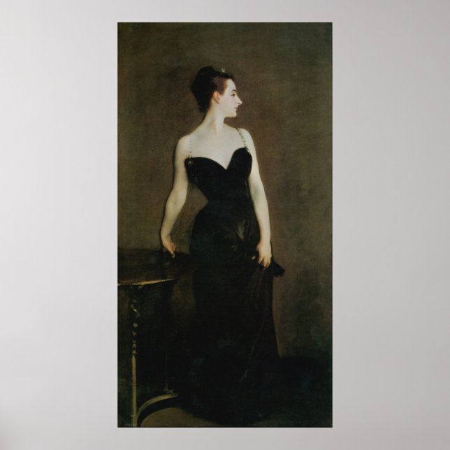 Madame X by John Singer Sargent Poster (Front)