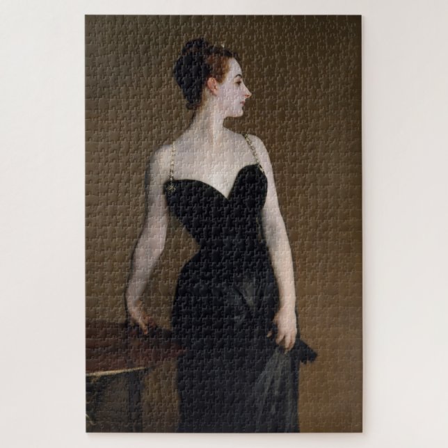 Madame X ~ John Singer Sargent Jigsaw Puzzle (Vertical)