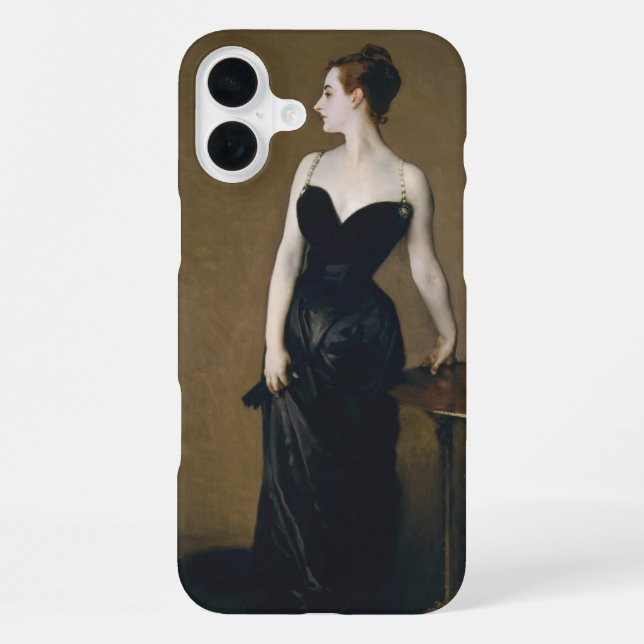 Madame X Portrait by John Singer Sargent iPhone Case (Back)