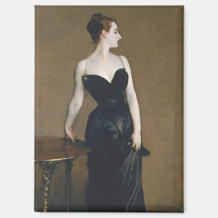 Madame X Portrait by John Singer Sargent Magnet