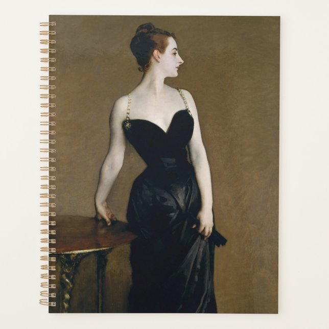 Madame X Portrait by John Singer Sargent Planner (Front)