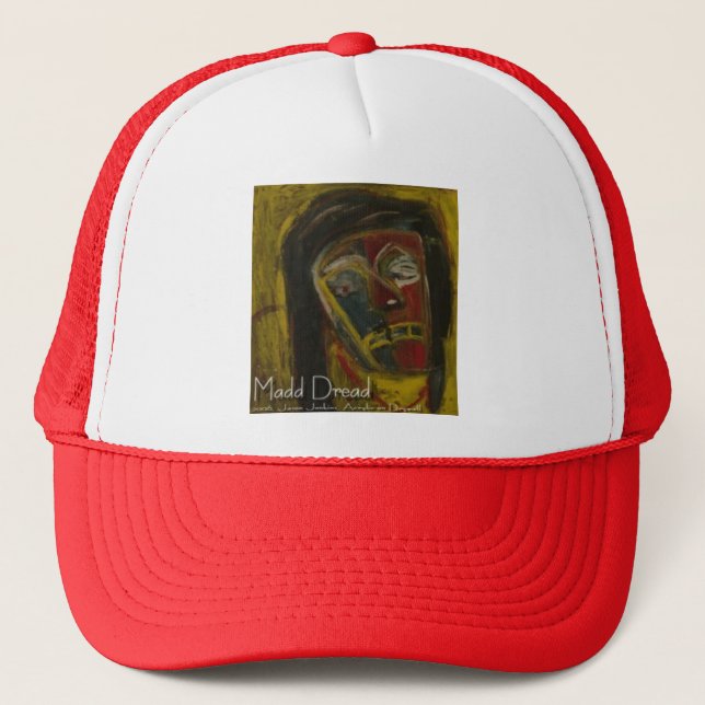 madd dread trucker hat (Front)