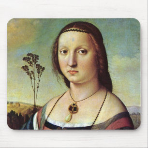 Maddalena Doni - Raphael - c1506 Mouse Pad