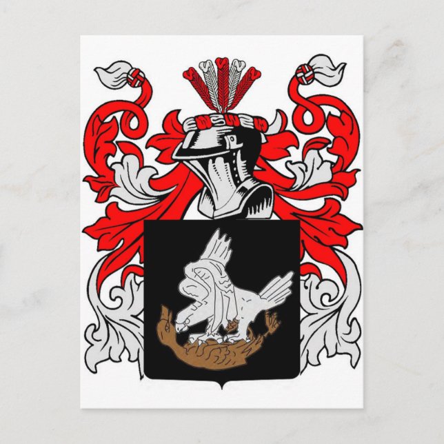 Madden Coat of Arms Postcard (Front)