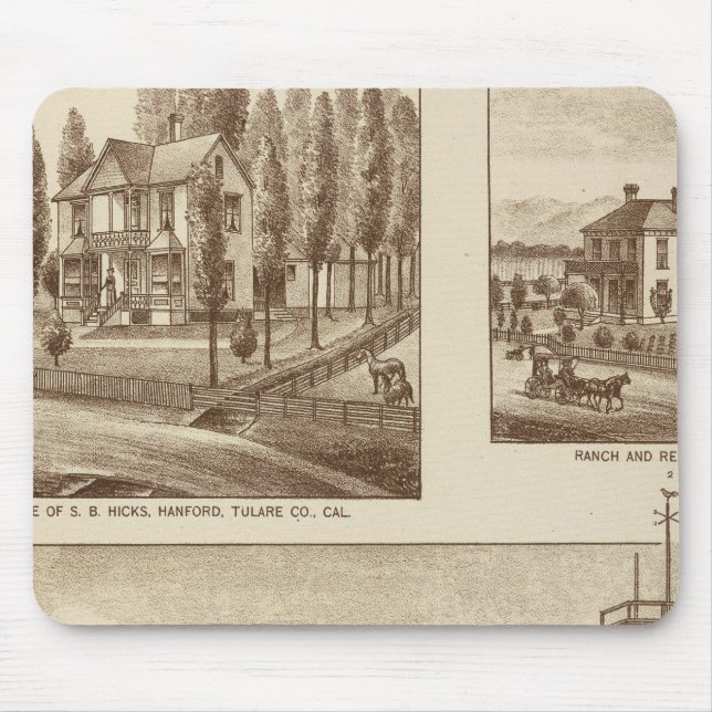 Madden residence, Water Works Mouse Pad (Front)