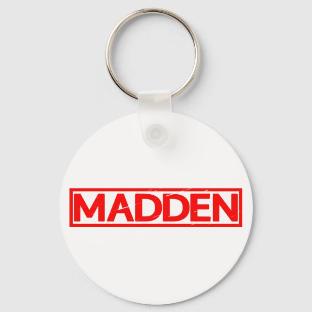 Madden Stamp Key Ring (Front)