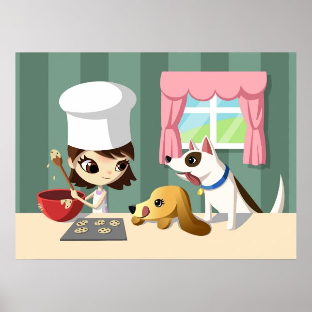 Maddi and the Hungry Pups Poster (Front)