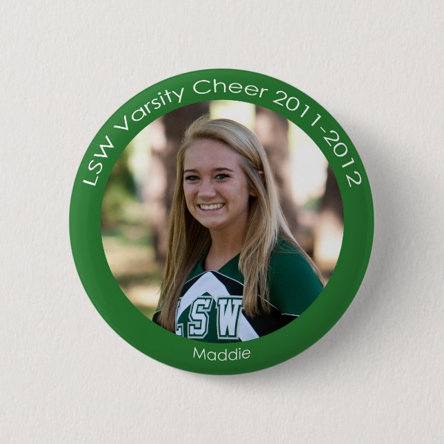 Maddie 6 Cm Round Badge (Front)