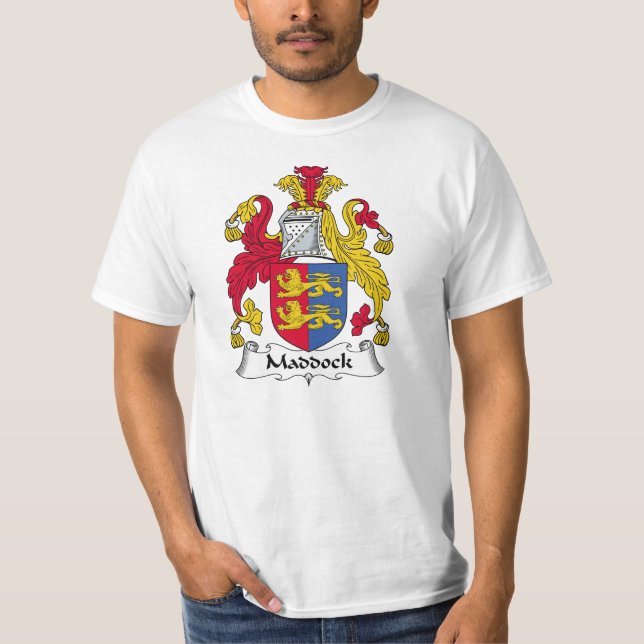 Maddock Family Crest T-Shirt (Front)