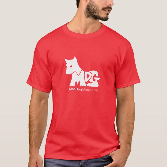 MadDogGamers Dark T-Shirt (Front)