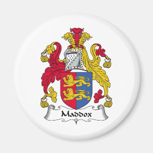 Maddox Family Crest Magnet