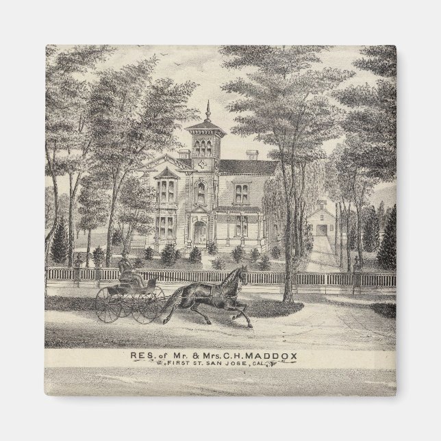 Maddox, Knox residences Magnet (Front)