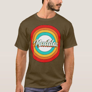 Maddox Name Shirt Vintage Maddox Circle