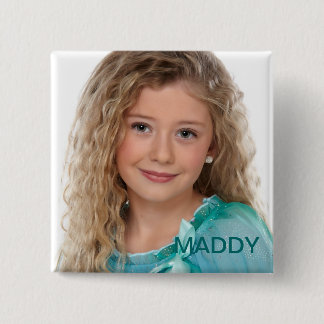 MADDY 15 CM SQUARE BADGE