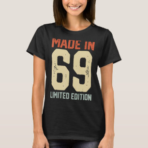 Made 1969  Retro Vintage 1969 Birthday Party T-Shirt