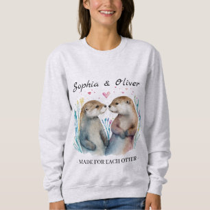 Made For Each Otter Love Valentine's Day Sweatshirt