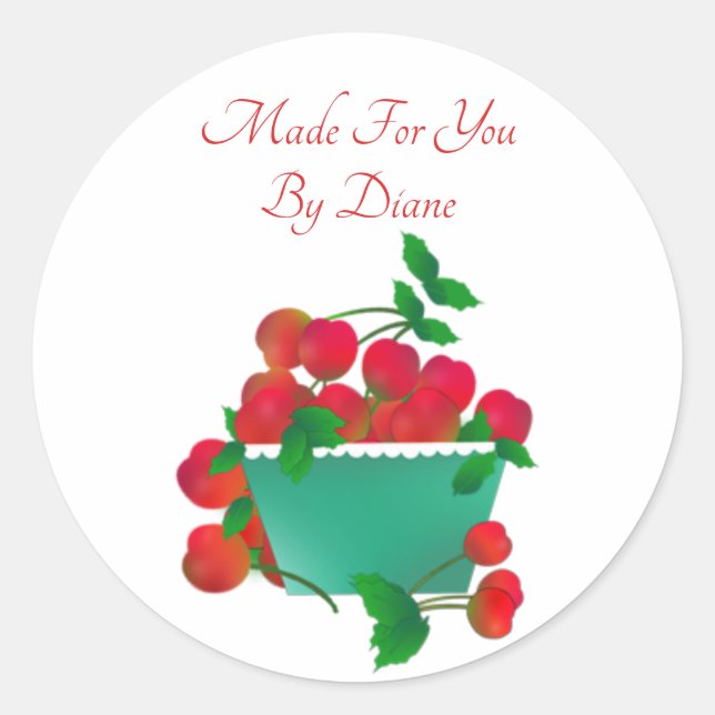 Made For You Cherry Label (Front)