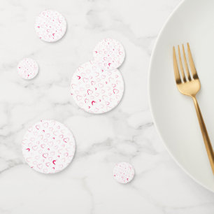 Made for you my heart confetti