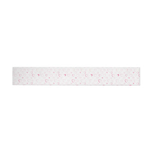 Made for you my heart wraparound address label