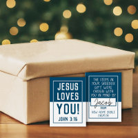 'Made For You' Shoebox Card - Navy Blue