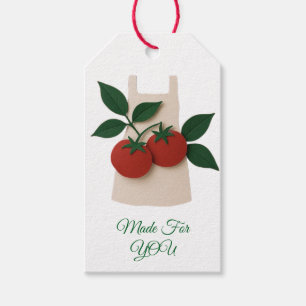 Made For You Tomato Apron Gift Tag – Farm-to-Table