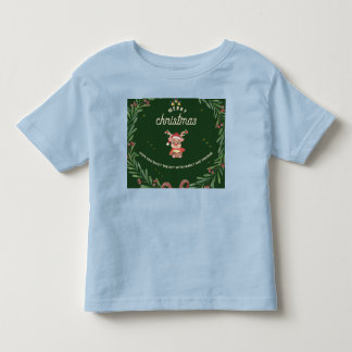 Made from high-quality, combed cotton fabric toddler T-Shirt