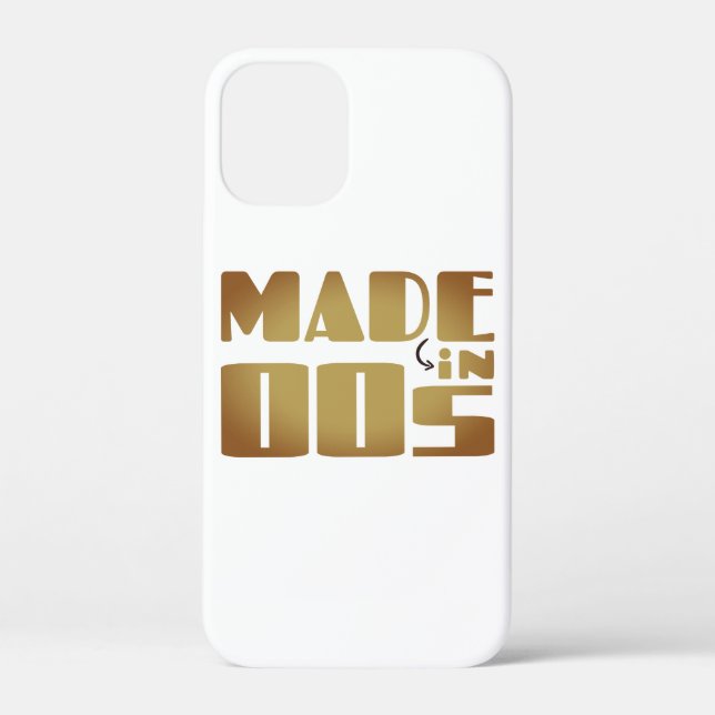 Made in 00s -Nostalgic Vibes Case-Mate iPhone Case (Back)