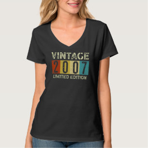 Made In 15 Year Old Vintage 2007 15th Birthday 1 T-Shirt