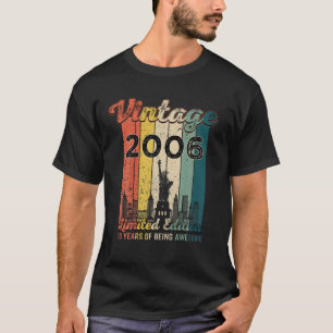 Made In 16 Year Old Gifts Vintage 2006 16Th Birthd T-Shirt