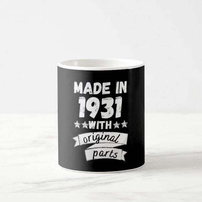 made in 1931 with original parts, coffee mug (Center)