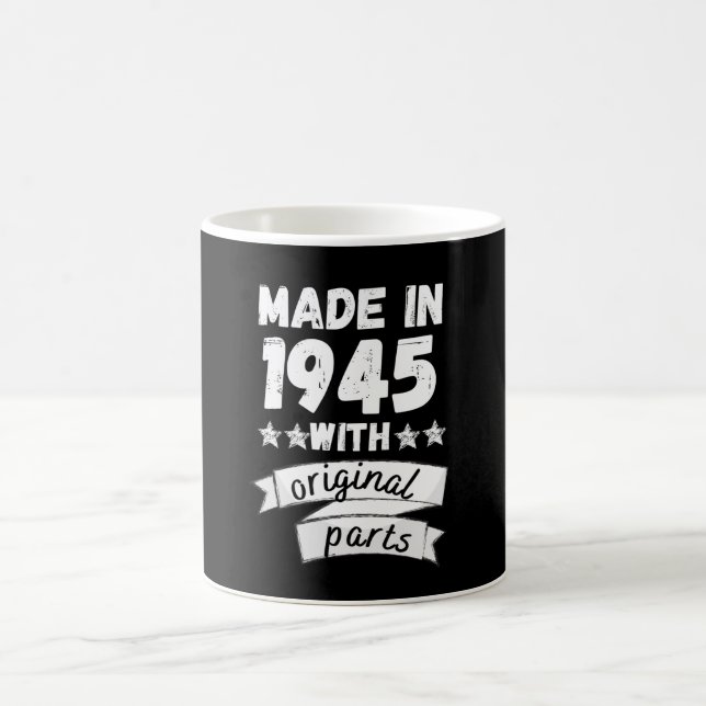 made in 1945 with original parts, coffee mug (Center)
