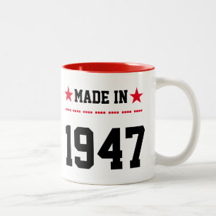 Made in 1947 Two-Tone coffee mug